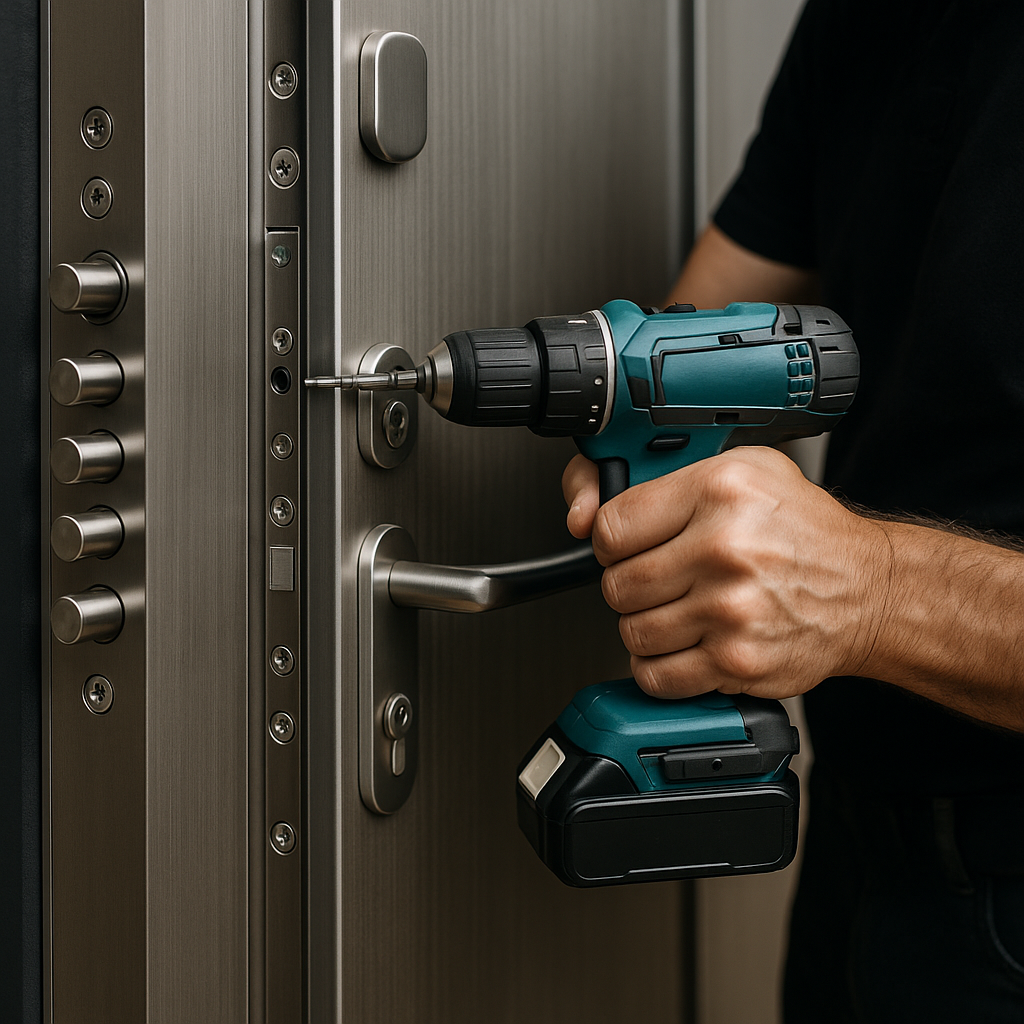 locksmith drill work