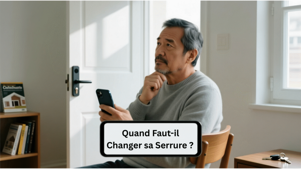 Quand faut-il procéder à un changement de serrure ?